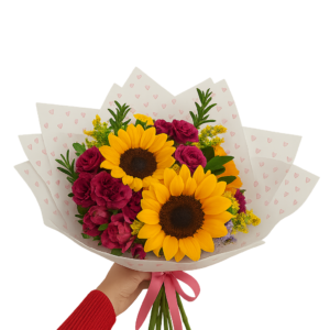 Mix 3 Girasoles Minirosas